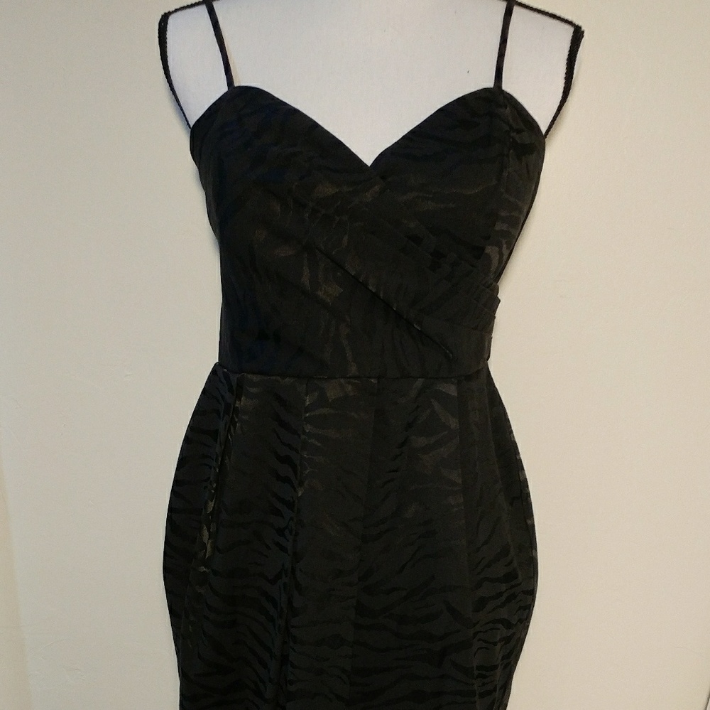Black Mini Dress - Picture 2 of 5